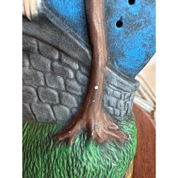 🍼 Vintage Blue Humpty Dumpty Nursery Lamp – Hand-Painted Ceramic 🍼 - Picture 13 of 16